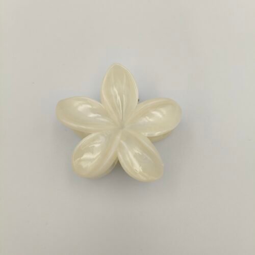 HAIR CLAW WHITE